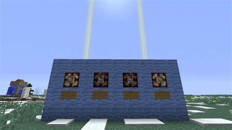 Leuchtfeuersteuerung In Minecraft Bauen Minecraft Bauideende