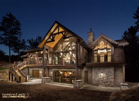Golden Eagle Log And Timber Homes Photo Gallery Timber House