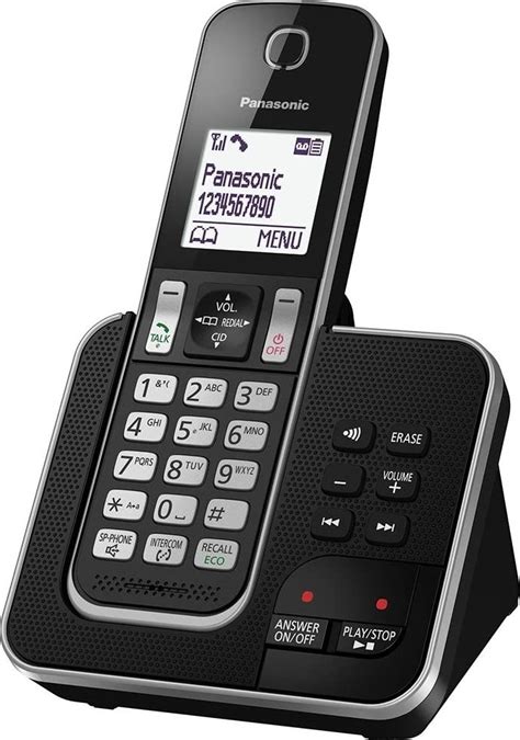 Panasonic Kx Tgd320eb Dect Cordless Telephone With Answer Machine