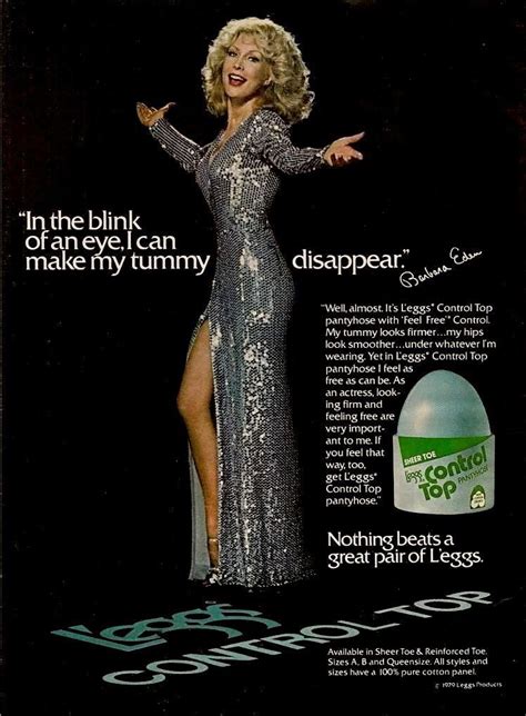 Hanes Hosiery Mills Co 1979 Barbara Eden Vintage Pinup Vintage Ads