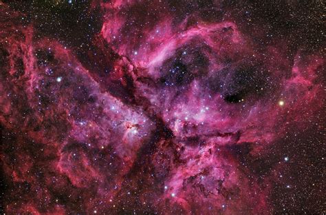 Great Carina Nebula Is A Star Building Busy Bee Omega Level