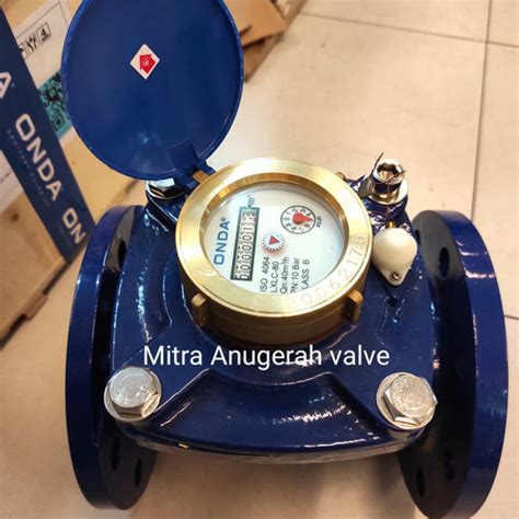 Jual Water Meter Onda Flange 4inch Meteran Air Onda Dn100 Jakarta