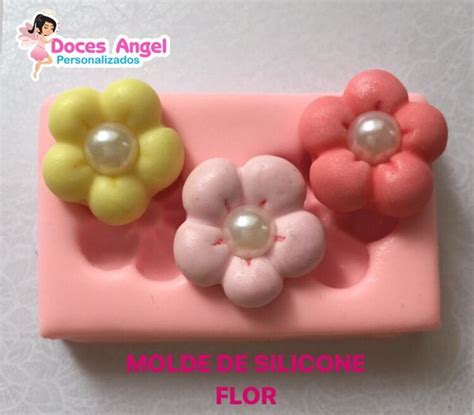 molde de silicone para biscuit flor elo7 produtos especiais