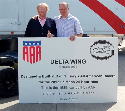 We remember dan gurney and his all american racers team. Delta Wing | Dan Gurney's All American Racers