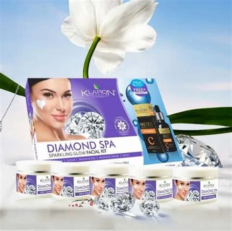 Klaron Diamond Spa Facial Kit For Face Packaging Size 280 Gm At Rs