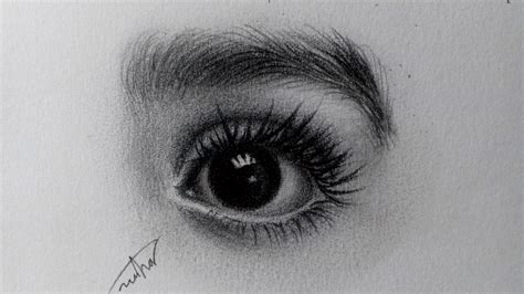 Tutorial Step By Step Learn To Draw A Realistic Eye With Pencils I Will Leave You A Video Link