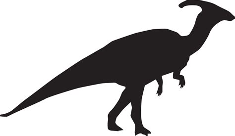 Parasaurolophus Dinosaur Tyrannosaurus Silhouette Clip Art Others Png