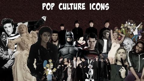 Greatest Pop Culture Icons Wallapeper By Confessiononmdna On Deviantart