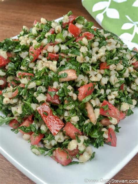 Parsley And Barley Salad Tribute To Tabbouleh