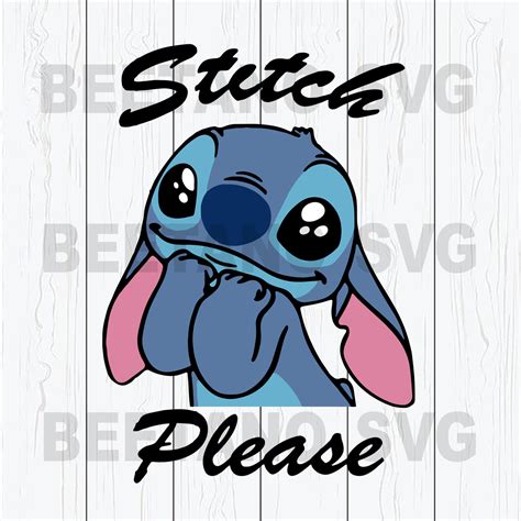 Stitch Please Svg, Lilo and Stitch SVG for Cricut, Lilo & Stitch dxf v