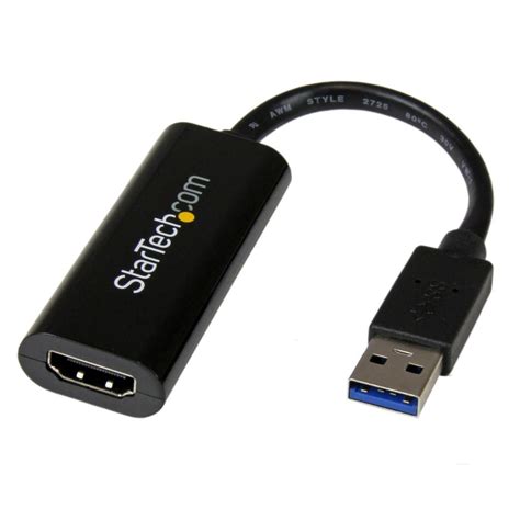 Usb To Hdmi Adapter External Video Card Usb 30 Slim