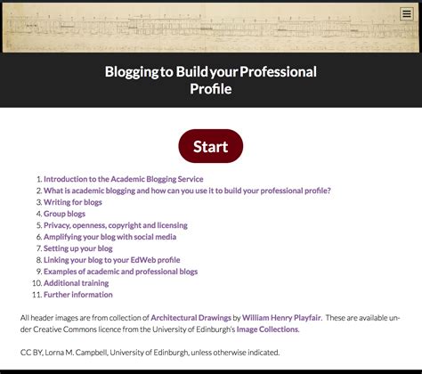 Blogging To Build Your Professional Profile Open World