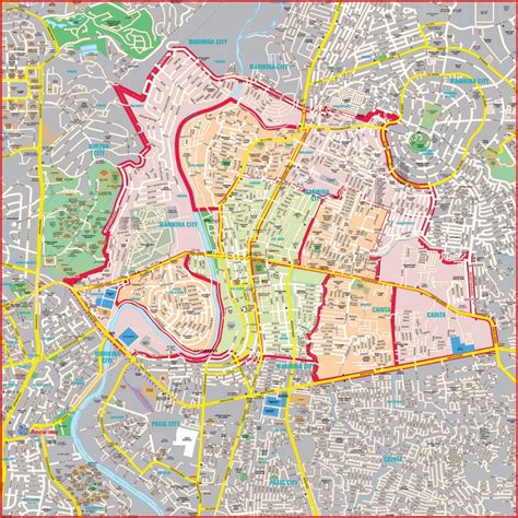 Ncr Map Updated List Of Cities In Ncr Gmma Also Available