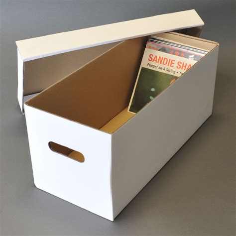 7″ Singles Cardboard Storage Boxes (Pack of Five)