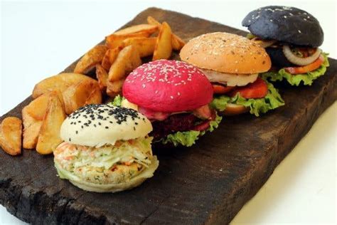 Brighten Up Your Plate With These Colourful Burgers In 2021 Gourmet