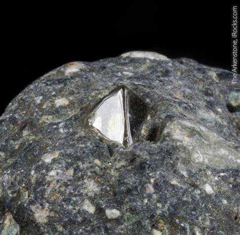 Diamond In Kimberlite Dia16 04 Udachnaya Pipe Russia Mineral Specimen