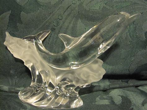 Fair Offers Accepted Lenox Crystal Dolphin Figurine Ebay