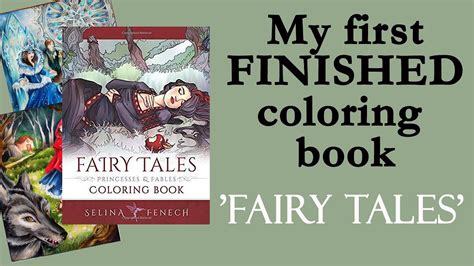 My First Finished Coloring Book Fairy Tales Princesses And Fables