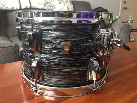 Ludwig Classic Maple 12 Rack Tom With Mount Black Oyster Reverb