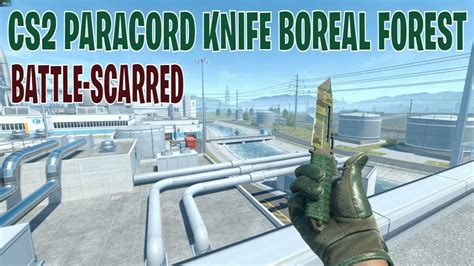 Paracord Knife Boreal Forest Battle Scarred Cs2 Skin Showcase 281