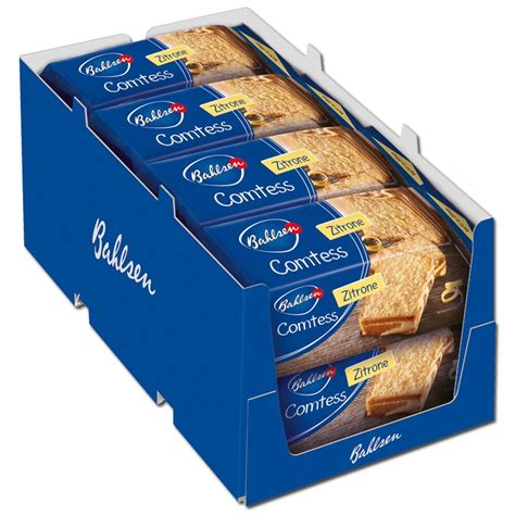Entdecke 5 aktuelle bahlsen angebote, aktionen & rabatte bei händlern wie rossmann, hit, aldi nord. Bahlsen Comtess Zitrone, Kuchen, Gebäck, 8 Stück je 350g ...