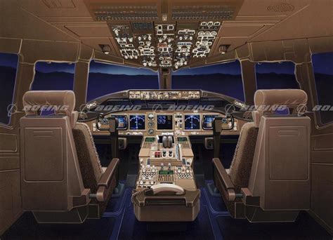 Boeing Images 767 400er Flight Deck