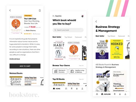 40 Bookstore App Ui Designs For Inspiration