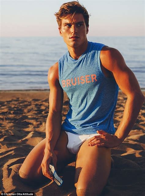 Oliver Cheshire Shows Off Gym Honed Torso In Second Attitude Shoot