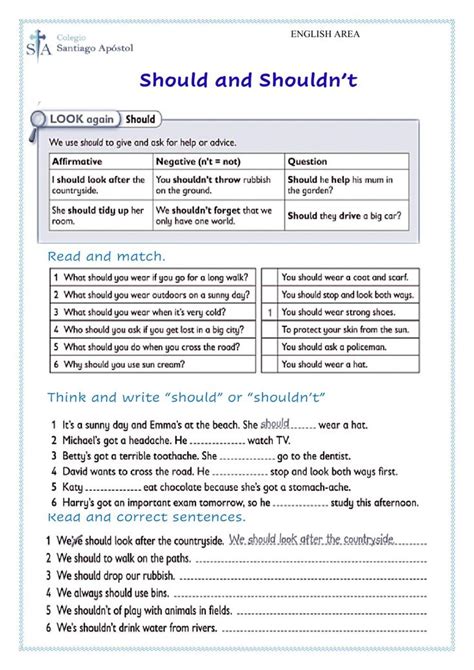 Should Or Shouldnt Interactive Activity For Grade 5 You Can Do The