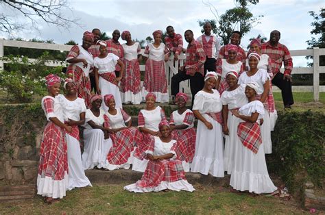 Jamaica 🇯🇲 National Dress Traditional Dresses Jamaican Clothing