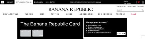 Create and/or manage your account now. www.bananarepublic.com - Banana Republic Credit Card Login