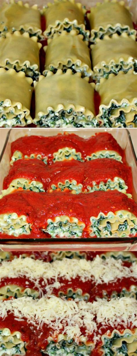 How To Make Skinny Lasagna Rolls Food Recipes