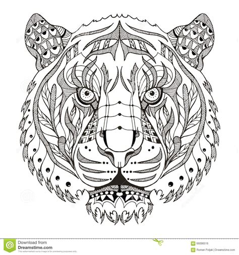 Imagenes Para Imprimir Y Colorear De Tigre Impresion Gratuita