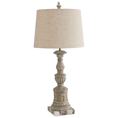 Magnolia Home by Joanna Gaines Accessories Pillar Table Lamp with Linen 