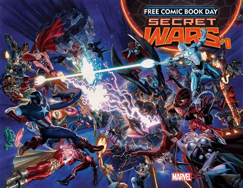 Marvel Release Secret Wars 0 And All New All Different Avengers On