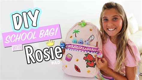Diy School Bag Decorate Your Back To School Backpack With Me Ad