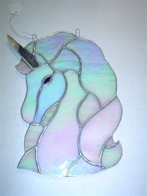 Image Result For Swirly Unicorns Stained Glass Art Stained Glass Suncatchers Stained Glass