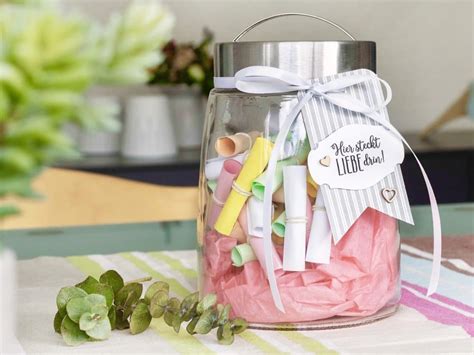 Muttertag Geschenk - das Komplimente-Glas zum Muttertag | Muttertag