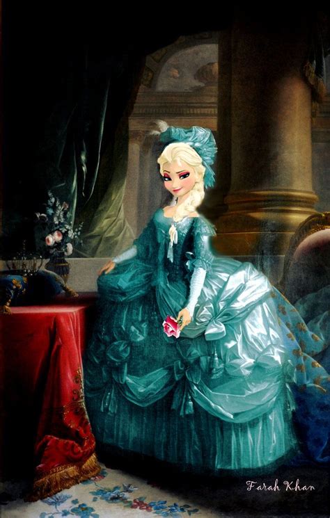 Elsa Art Elsa As Marie Antoinette By Farahkhan