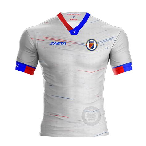 Haiti Official Jersey 2021 White - Haiti-Tempo