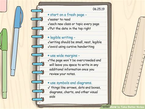 How To Take Better Notes 14 Steps With Pictures Wikihow