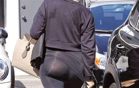 Photos Khloe Kardashian Put Her Butt On Display In A See Through