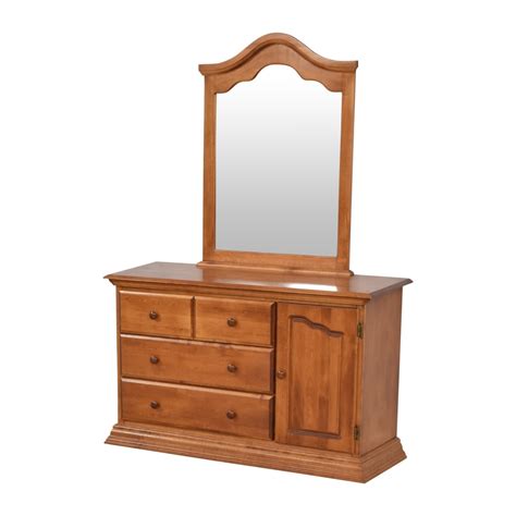 67 Off Bellini Bellini Cabinet Dresser With Mirror Storage