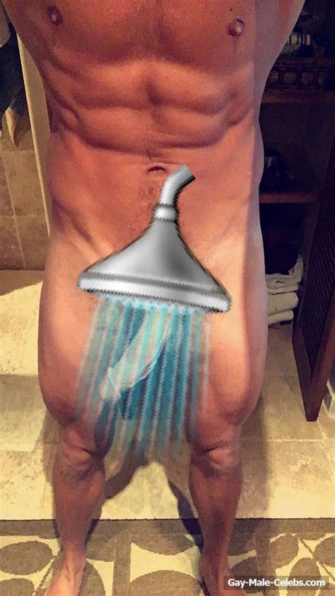 Joe Anglim Caught Flashing His Great Cock In The Shower Gay Male