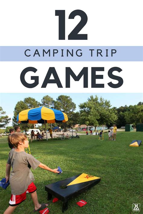 Play These Camping Trip Games Camping Games For Adults Camping