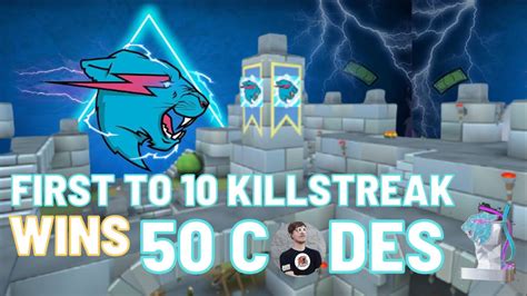 First To Get 10 Kill Streak Wins 50 Codes Shell Shockers 2k
