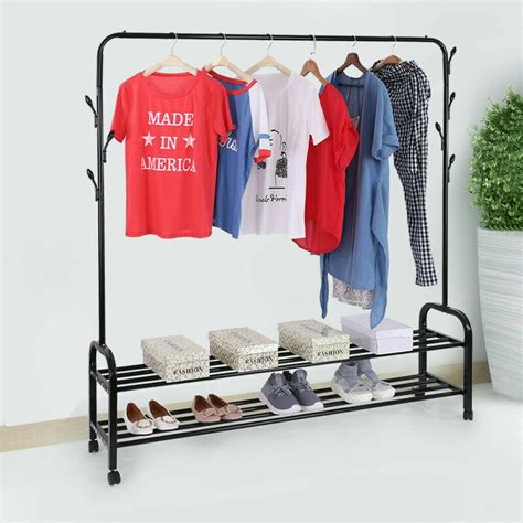Maybe you would like to learn more about one of these? Rebrilliant Kinnison 59" W Heavy Duty Clothes Hanger Rack ...