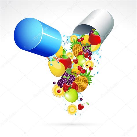 Free for commercial use no attribution required high quality images. Vitamin Pill — Stock Vector © vectomart #6211947