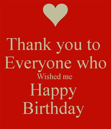 My thanks to everyone who wished me a happy birthday yesterday. Thank you for all Birthday wishes | Thank you for birthday ...