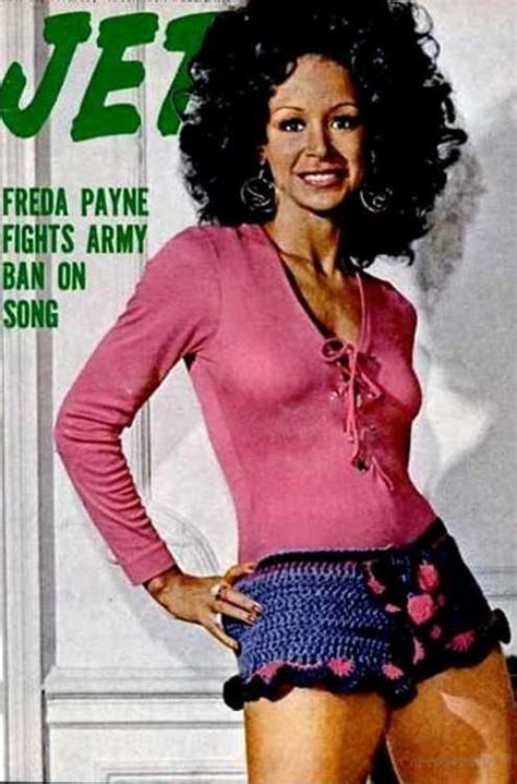 Super Seventies Vintage Black Glamour Jet Magazine Freda Payne